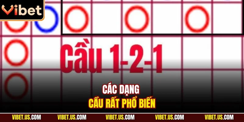 Các dạng cầu rất phổ biến