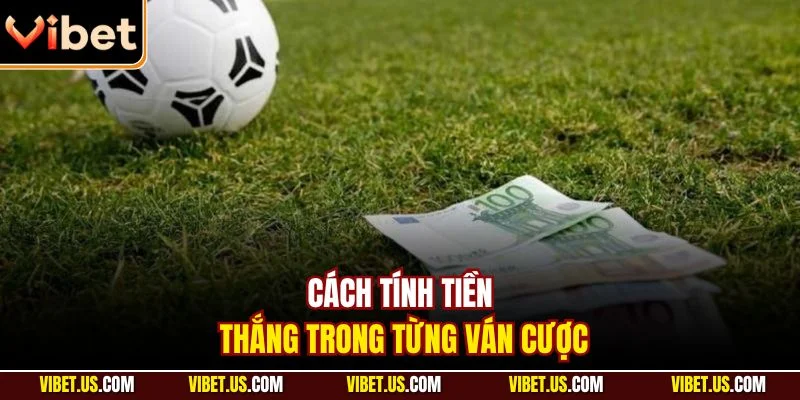 Cách tính tiền thắng trong từng ván cược