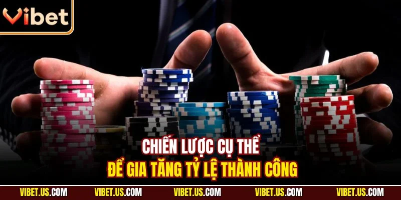 Chiến lược cụ thể để gia tăng tỷ lệ thành công