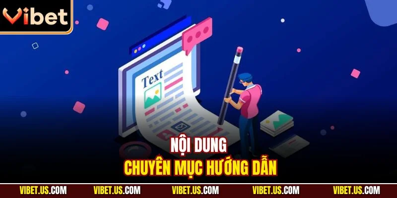 Nội dung chuyên mục hướng dẫn